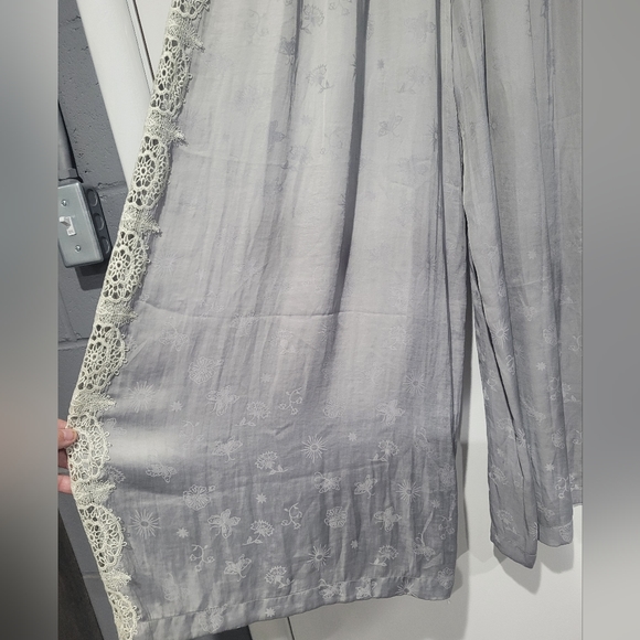 (074) NWOT FP INTIMATELY WHAT'S GOOD LOUNGE PANT - IT BLUE - M - Picture 6 of 9